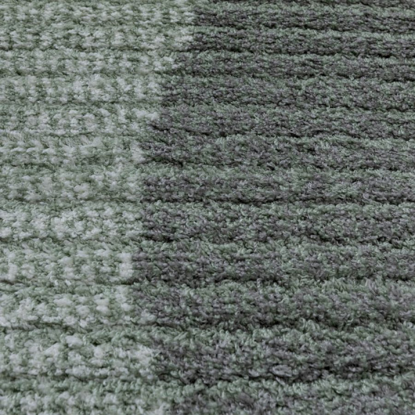 Турецкий прямоугольный ковёр  L339A GREEN/WHITE