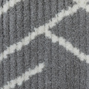 Турецкий прямоугольный ковёр  L348A GREY/WHITE