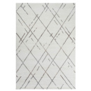 Турецкий прямоугольный ковёр  L348A WHITE/BEIGE