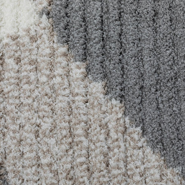 Турецкий прямоугольный ковёр  L356A BEIGE/GREY