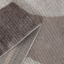 Турецкий прямоугольный ковёр  L356A BEIGE/GREY