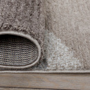 Турецкий прямоугольный ковёр  L356A BEIGE/GREY