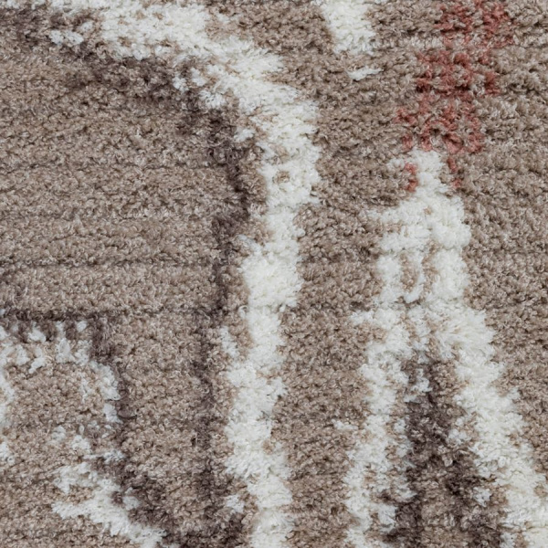 Турецкий прямоугольный ковёр  L479A BEIGE/WHITE