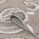 Турецкий прямоугольный ковёр  L479A BEIGE/WHITE