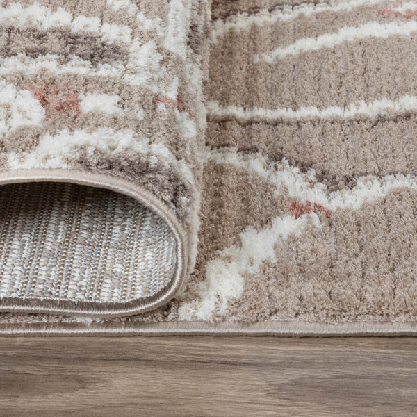 Турецкий прямоугольный ковёр  L479A BEIGE/WHITE