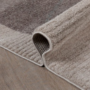 Турецкий прямоугольный ковёр  L547A BEIGE/BEIGE