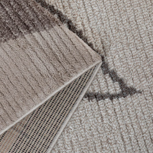 Турецкий прямоугольный ковёр  L547A BEIGE/BEIGE