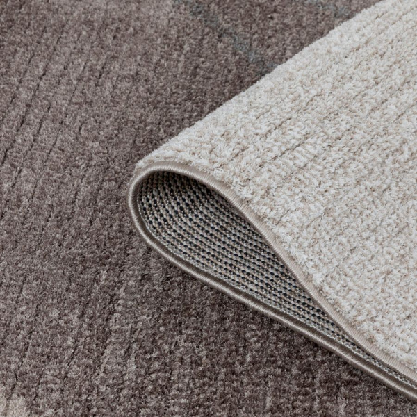 Турецкий прямоугольный ковёр  L547A BEIGE/BEIGE