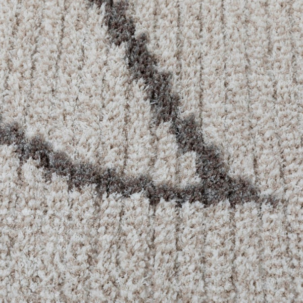 Турецкий прямоугольный ковёр  L547A BEIGE/BEIGE