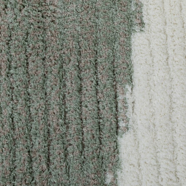 Турецкий прямоугольный ковёр  L550A GREEN/WHITE
