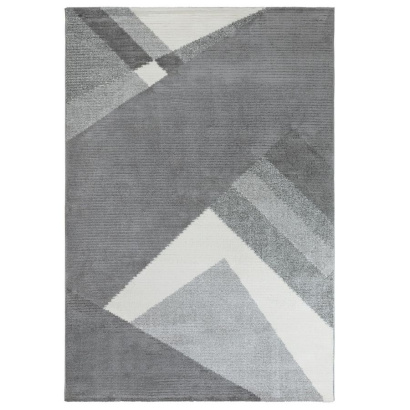 Турецкий прямоугольный ковёр  L552A GREY/GREY