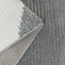 Турецкий прямоугольный ковёр  L552A GREY/GREY