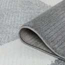 Турецкий прямоугольный ковёр  L552A GREY/GREY