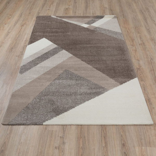 Турецкий прямоугольный ковёр  L552A TAUPE/BEIGE