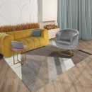 Турецкий прямоугольный ковёр  L552A TAUPE/BEIGE