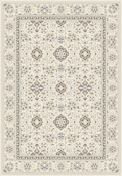 Турецкий прямоугольный ковёр F130 BEIGE
