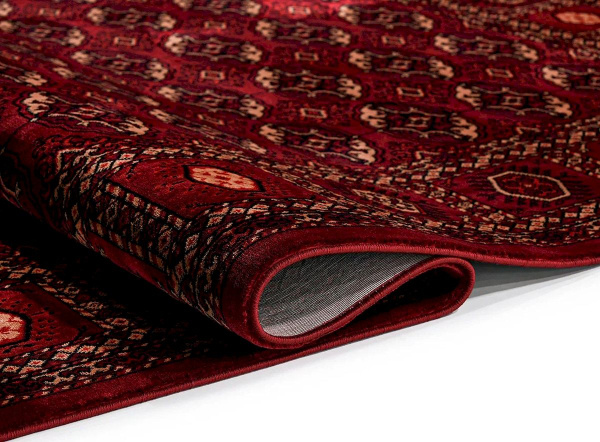 Турецкий прямоугольный ковёр 35002B RED / RED