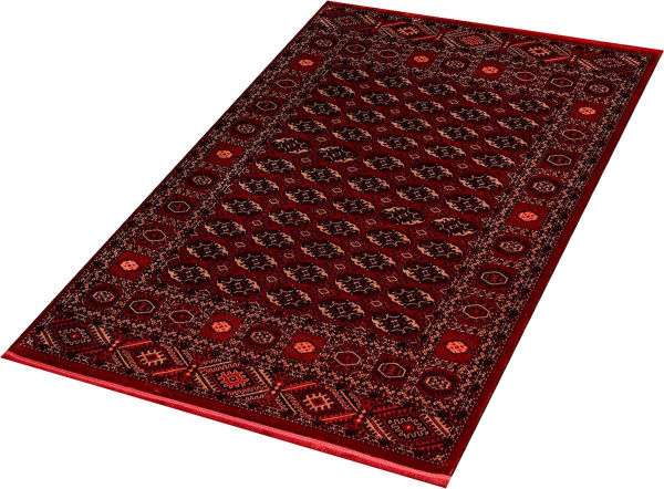 Турецкий прямоугольный ковёр 35002B RED / RED