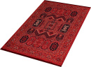 Турецкий прямоугольный ковёр 40289A RED / RED