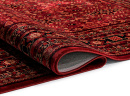 Турецкий прямоугольный ковёр 40290A RED / RED