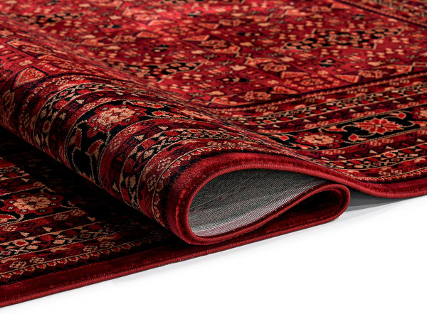 Турецкий прямоугольный ковёр 40290A RED / RED