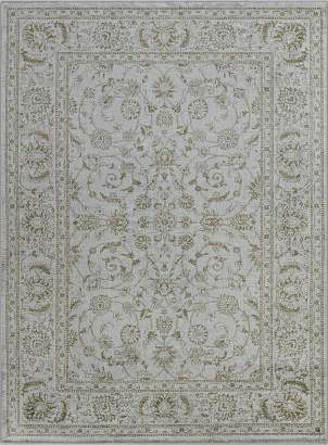 Турецкий прямоугольный ковёр 39120A BROWN-BROWN