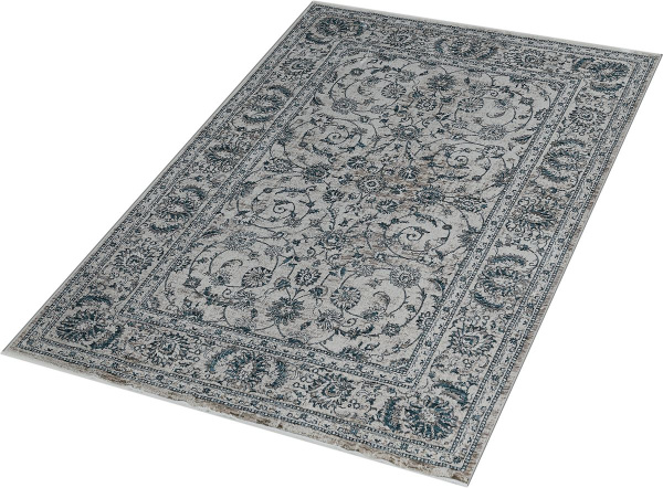 Турецкий прямоугольный ковёр 39120A M.BLUE - M.BLUE