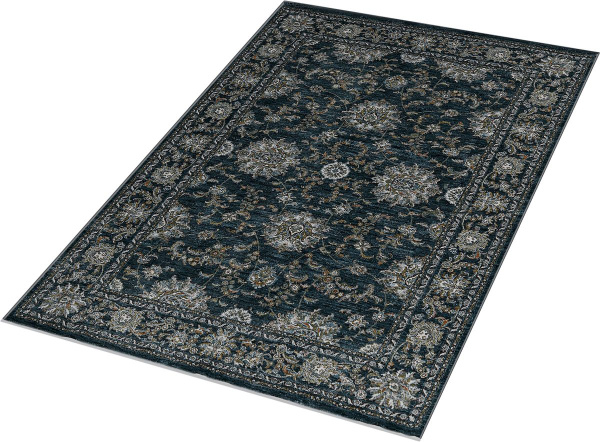 Турецкий прямоугольный ковёр 39122A M.BLUE - M.BLUE