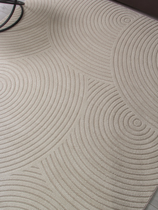 Российский прямоугольный ковёр F410 LIGHT CREAM