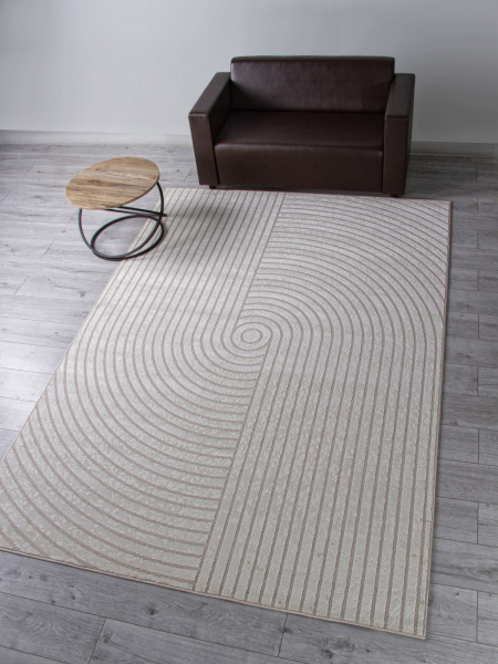 Российский прямоугольный ковёр F411 CREAM