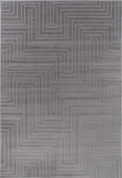 Российский прямоугольный ковёр F412 LIGHT GRAY