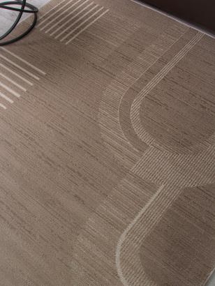 Российский прямоугольный ковёр F437 BEIGE