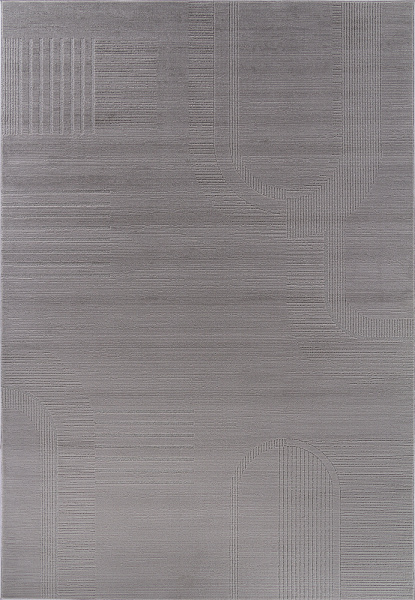 Российский прямоугольный ковёр F437 GRAY 2
