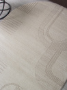 Российский овальный ковёр F437 LIGHT CREAM