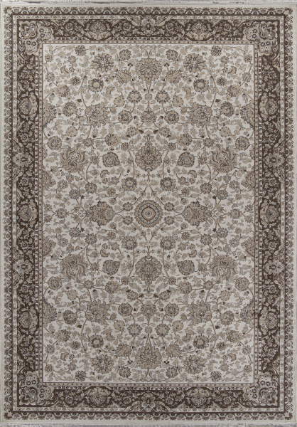 Российский прямоугольный ковёр d203 BEIGE