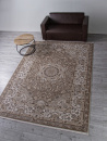 Российский прямоугольный ковёр d206 BEIGE