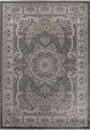 Российский прямоугольный ковёр D728 DARK GRAY