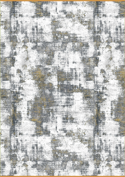 Турецкий прямоугольный ковёр 00067 GOLD / CREAM