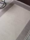 Турецкий прямоугольный ковёр 00182 GREY / CREAM