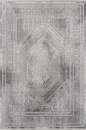 Турецкий прямоугольный ковёр 00524 GREY / CREAM