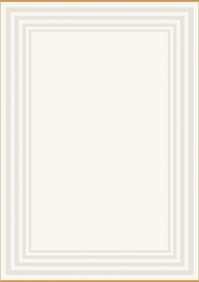 Турецкий прямоугольный ковёр 00654 CREAM / GREY