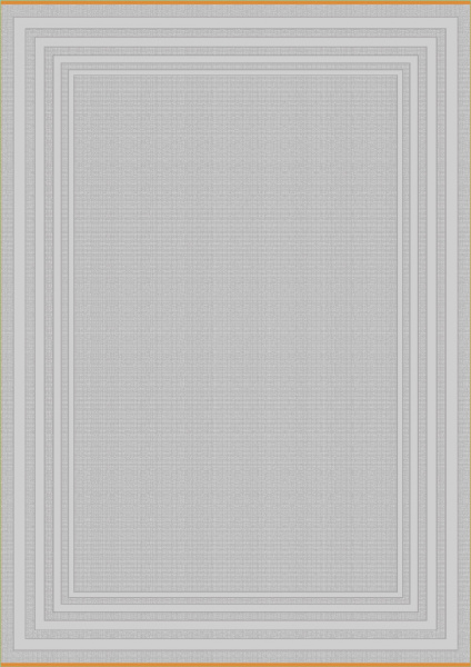 Турецкий прямоугольный ковёр 00654 GREY