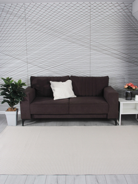 Турецкий прямоугольный ковёр 2000A BEIGE