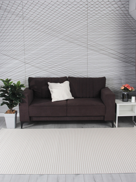 Турецкий прямоугольный ковёр 2001A BEIGE