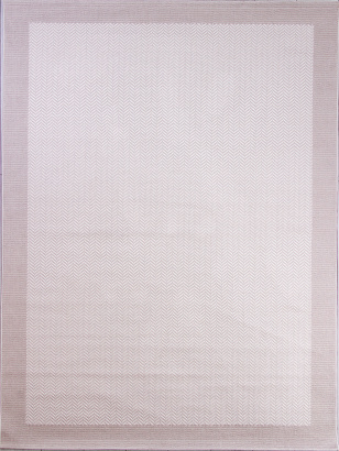 Турецкий прямоугольный ковёр 2002A BEIGE