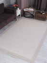 Турецкий прямоугольный ковёр 2002A BEIGE