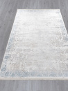 Турецкий прямоугольный ковёр L252A CREAM SHRINK / BLUE FDY