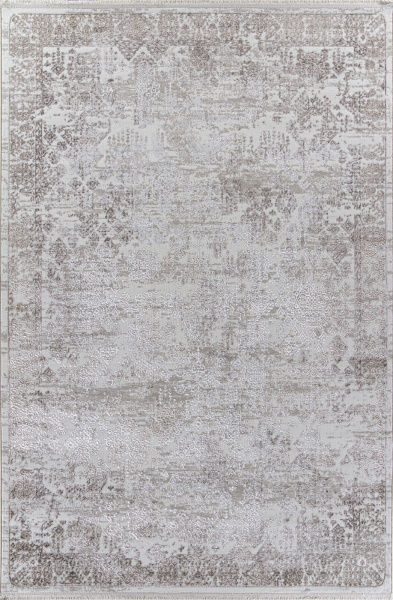 Турецкий прямоугольный ковёр L252A CREAM SHRINK / VIZON FDY