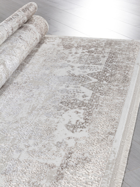 Турецкий прямоугольный ковёр L252A CREAM SHRINK / VIZON FDY