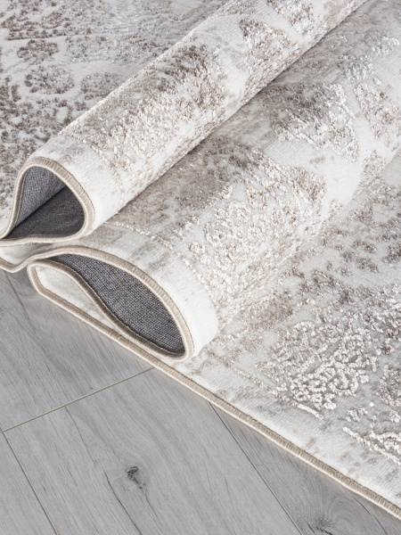 Турецкий прямоугольный ковёр L252A CREAM SHRINK / VIZON FDY